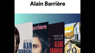 Alain Barriere - L'avenir sans toi - Interprété par Williams