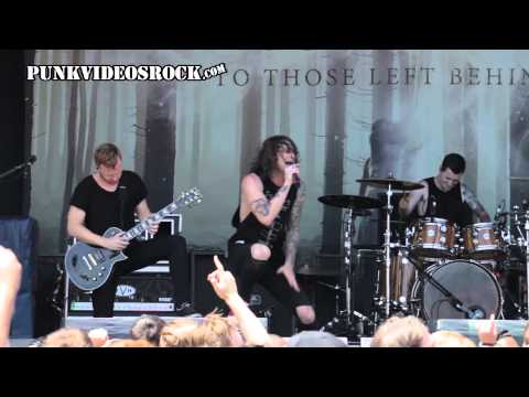Punk music video thumbnail preview for Blessthefall - Up in Flames