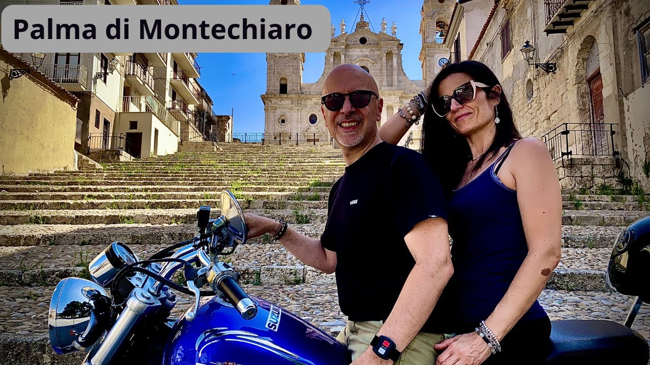 Palma di Montechiaro 🇮🇹 Agrigento Itinerario in Moto On the road in Sicilia Parte #1