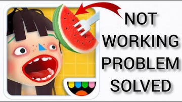 How To Solve Toca Kitchen 2 App Not Working (Not Open) Problem|| Rsha26 Solutions