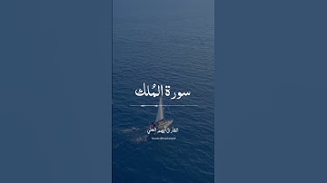 آيات من سورة المُلك 🧡  - أيهم العلي #قرآن #اكسبلور #تلاوة_عذبه #تلاوة_مؤثرة