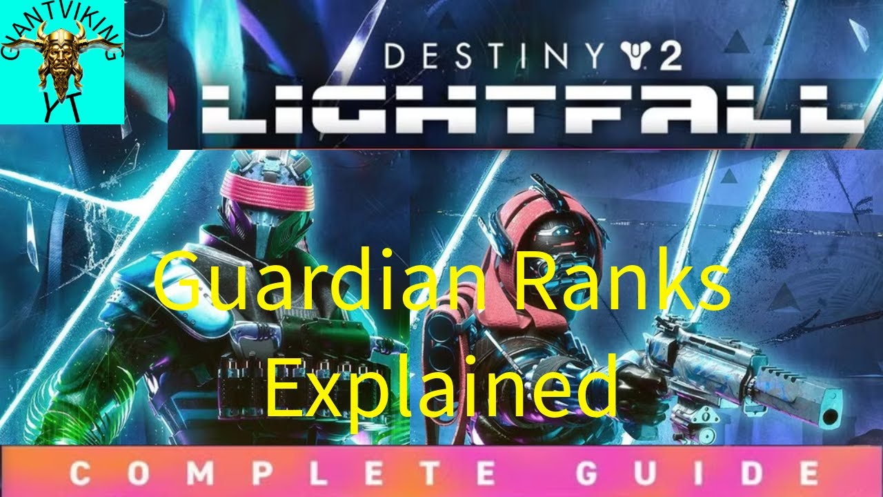 Destiny 2 | Lightfall | Guardian Ranks Explained - YouTube
