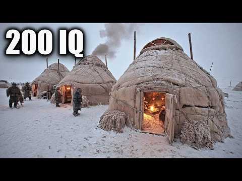STAYING WARM AT -50°C: The Ancient Secrets of Mongolian Nomad Survival | No Electricity