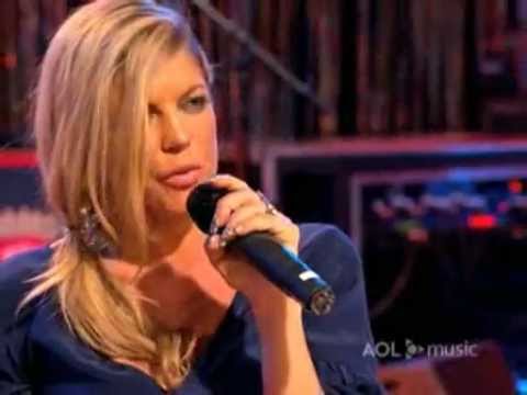 Fergie - Big Girls Don't Cry - AOL Sessions