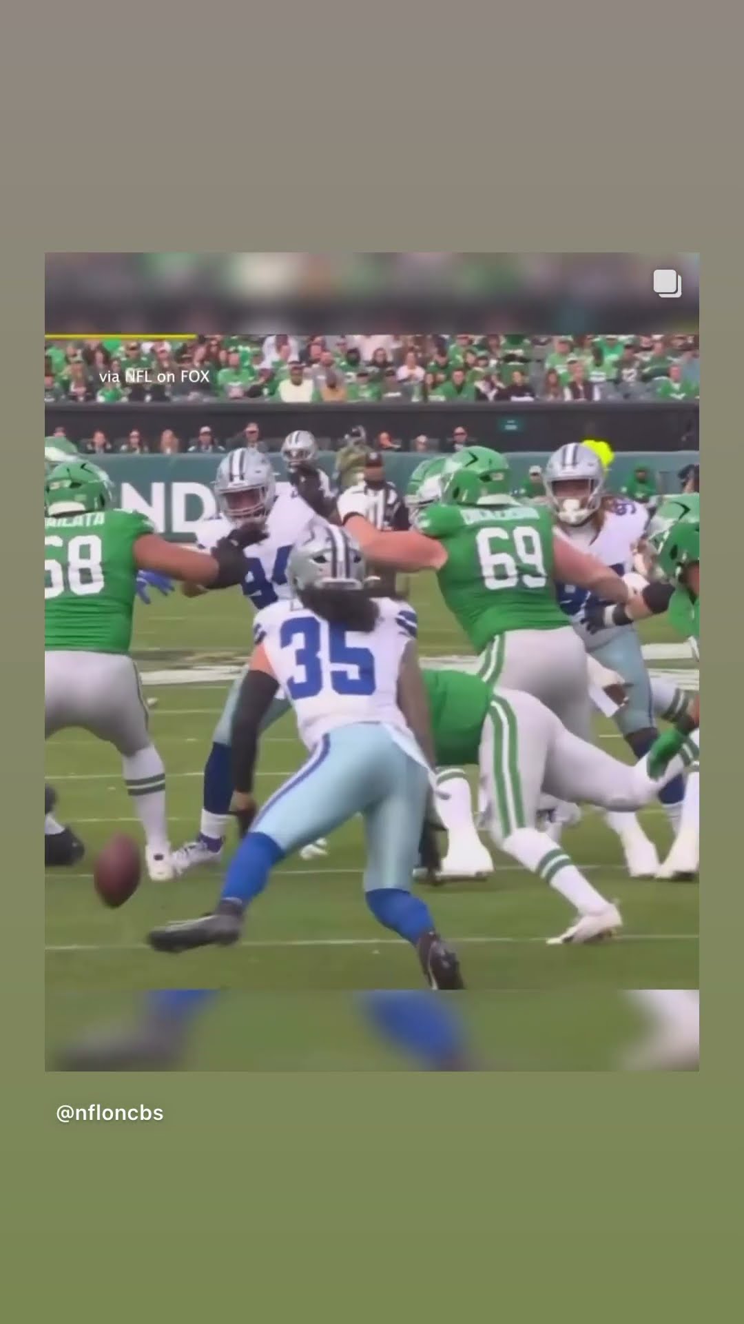Illegal contact #hoodnews #kennypickett #philadelphiaeagles #dallascowboys #football #nflplayer #omg