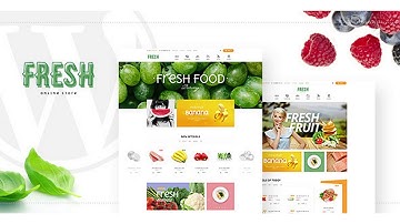 Fresh - Food and Restaurant WooCommerce WordPress Theme | Themeforest Website Templates and Themes