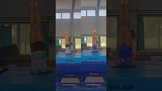 Backward Layout Drill in 1/8 Slow Motion! 🤸‍♀️🔥 #shorts
