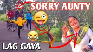 girls impressed 😝 crazy flips in public part 3 🔥 | flips fail in public 😓 | Tubu Michael |