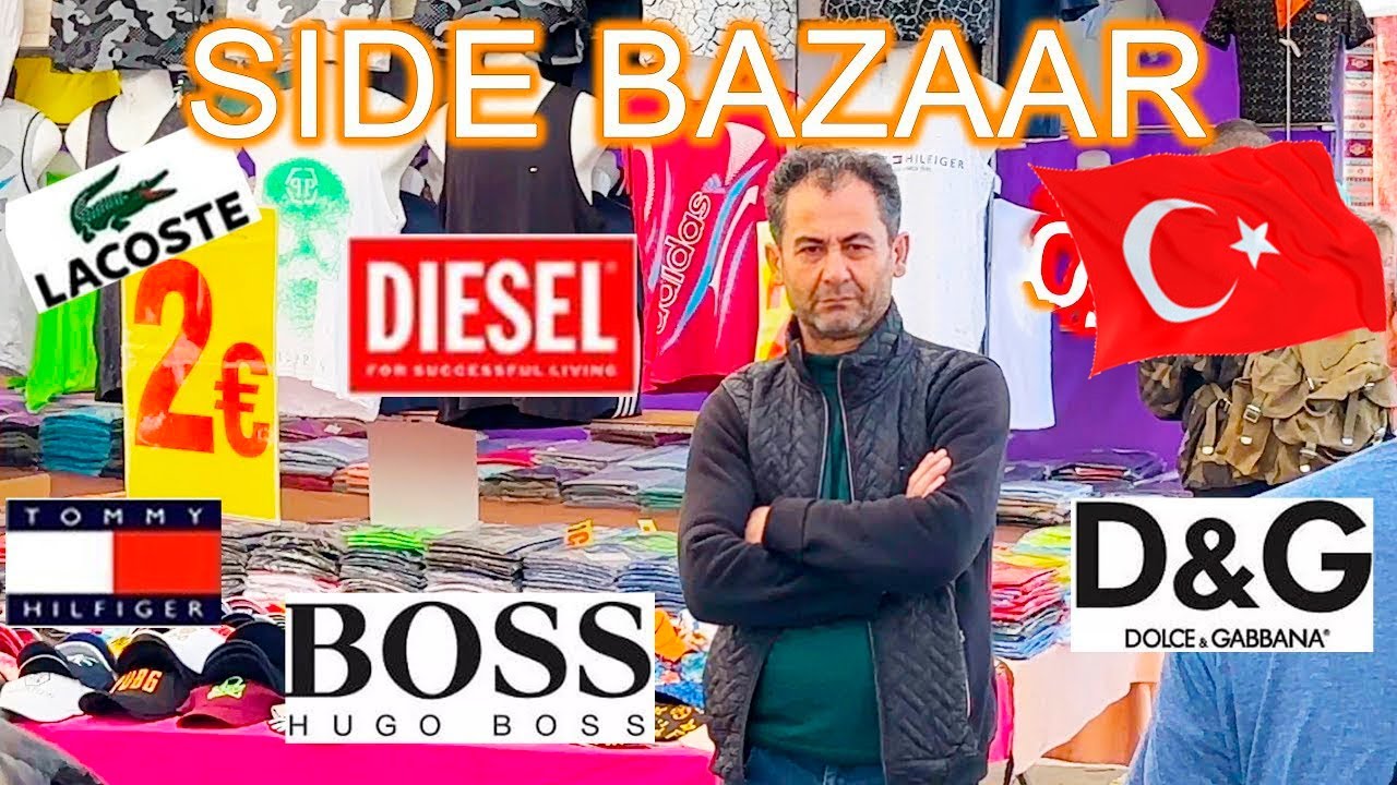 SiDE BAZAAR. Side Samstag markt stadt. Türkei im Winter 