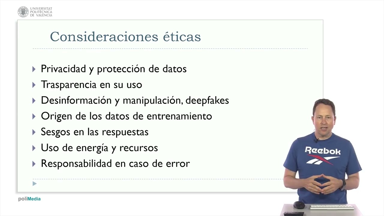 ChatGPT. Consideraciones éticas en el uso de los chatbots de IA | 17/37 | UPV