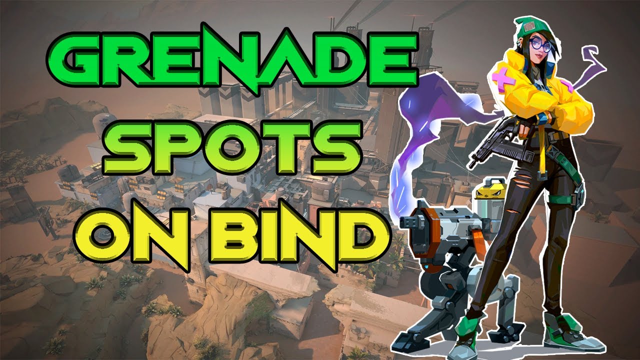 Best KillJoy Grenade Spots BIND - Valorant