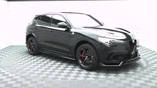 Alfa Romeo Stelvio Quadrifoglio Mk1 | Maxton Design Splitter Set | Presentation #237