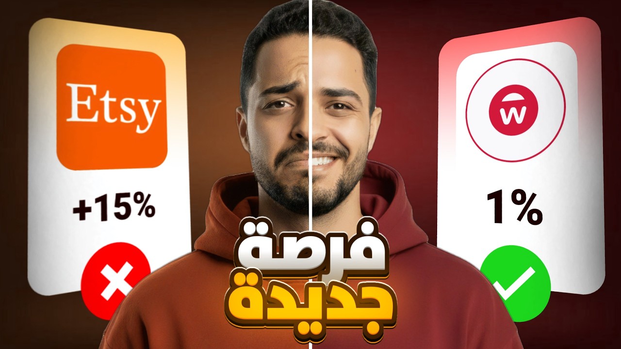 فرصة بيع منتجات رقمية في منصة جديدة