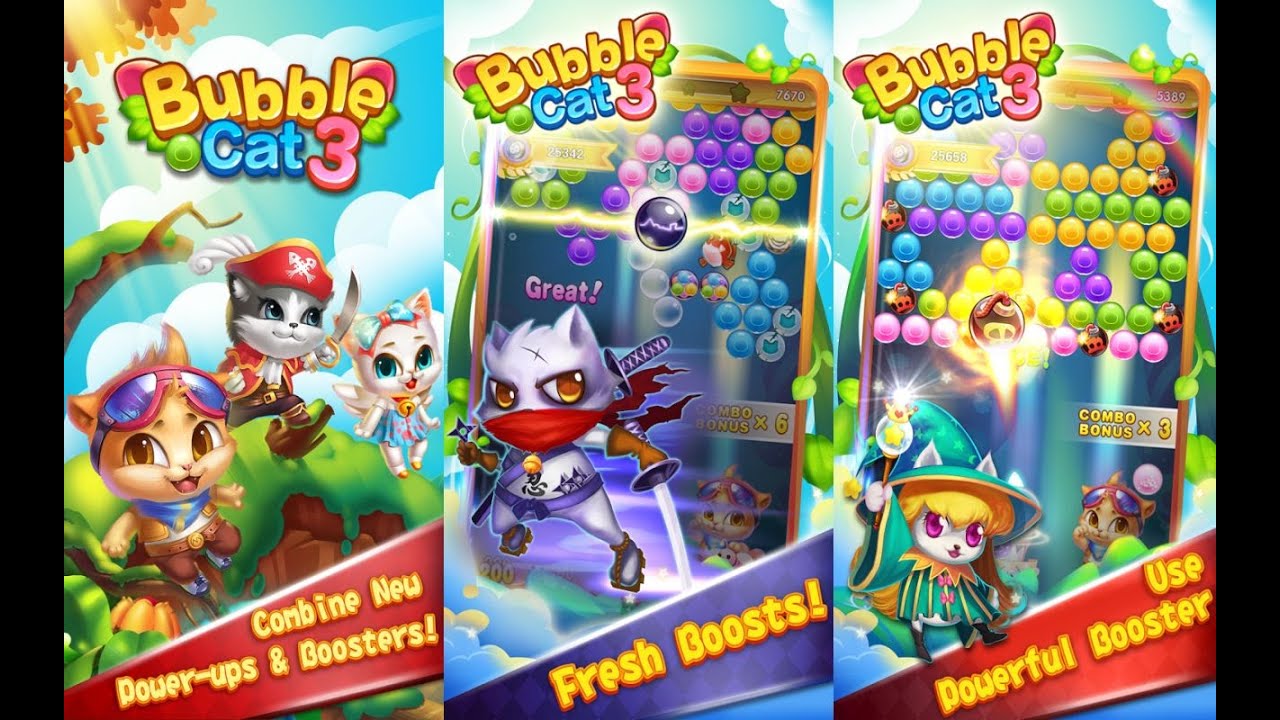 Bubble Cat 3 Preview HD 1080p YouTube