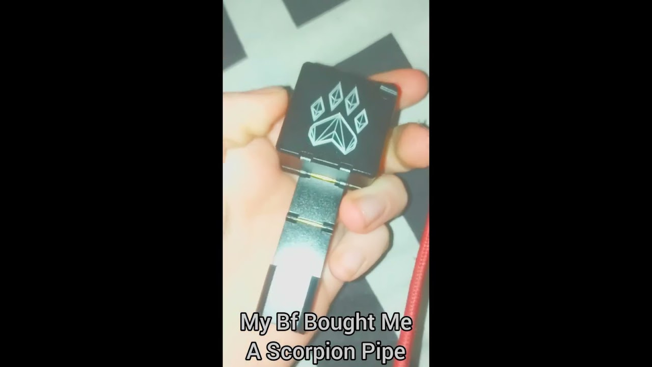 My Bf Bought Me A Scorpion Pipe 🦂