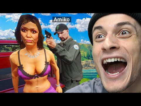 12 საათი ვცხოვრობ როგორც პოლიციელი GTA5 ში !