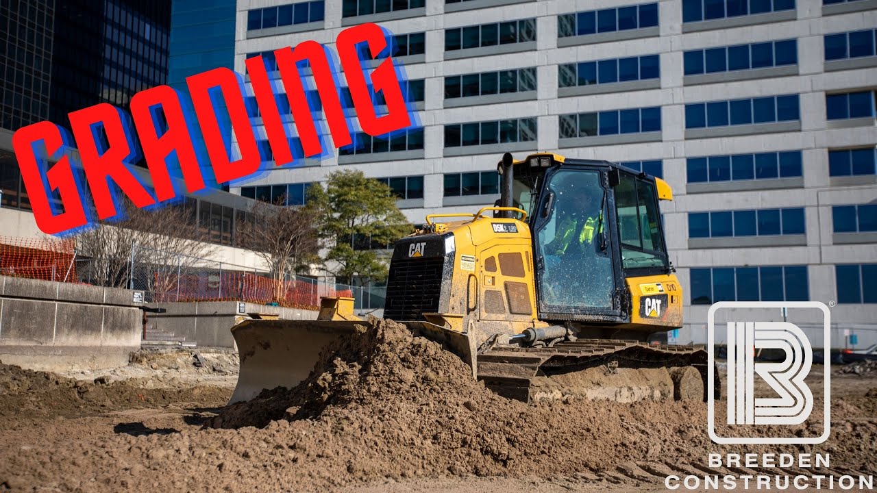 Grading and Removing Concrete For New Apartment Development