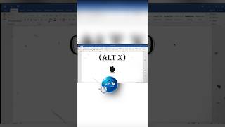 MS Word Fire Code | ALT X /#pro word skills