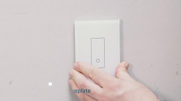 Installing the U1 iotty Smart Switch