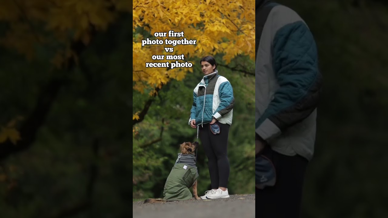 RESCUE DOG - emotional 🥹 THEN VS. NOW