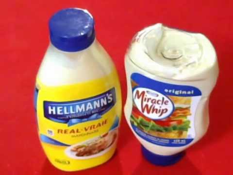 PROOF! Miracle Whip is better than Mayo (Eat it Will Gelvin!)