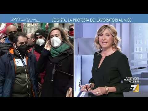 Logista, la protesta dei lavoratori al MISE