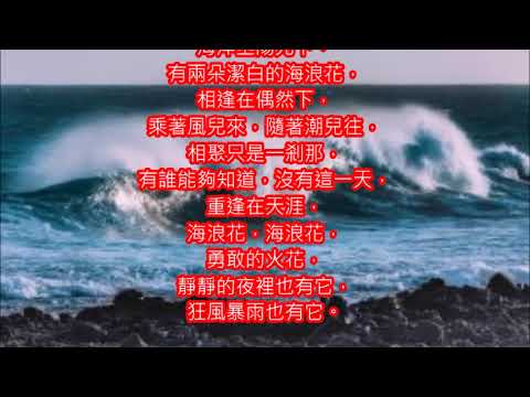 陳蘭麗好歌   海浪花     朱慧珍