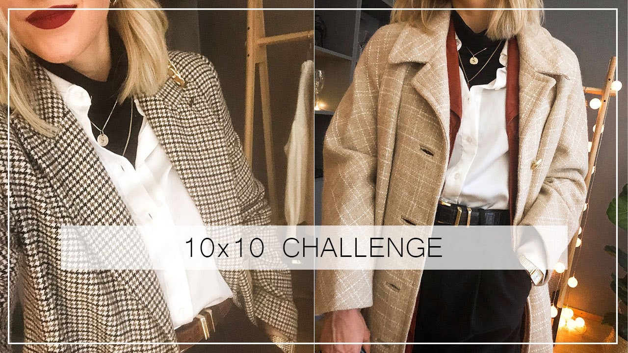 10x10 Capsule Wardrobe Challenge | Scandinavian Style | SandraEmilia