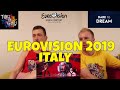 Italy Eurovision 2019 Live Performance - Reaction