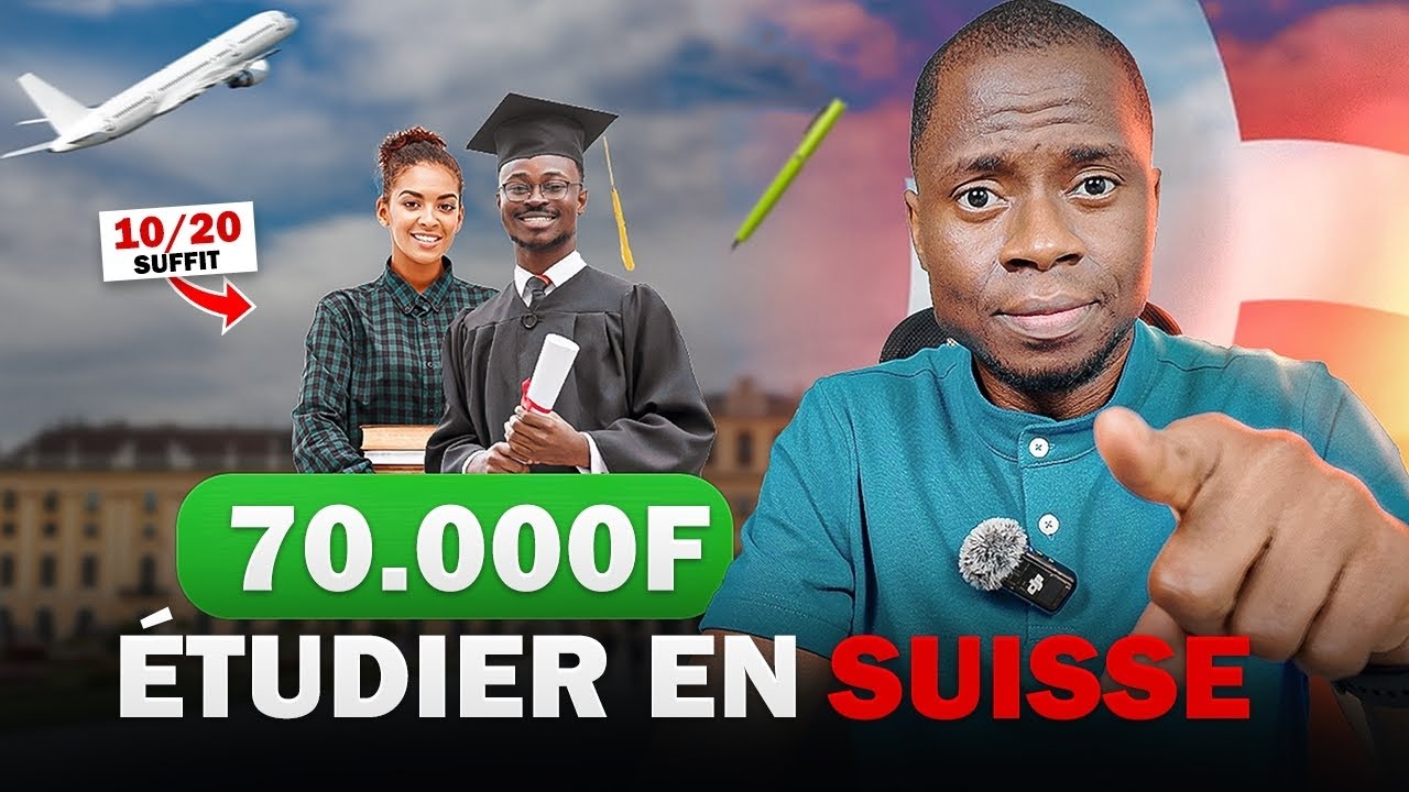  Si tu as au moins Bac,Oublie France 🇨🇵,Vas en Suisse🇨🇭avec 70.000 CFA ...