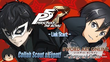 Persona 5 Royal Collab In Sword Art Online Integral Factor! Scouting For Joker!?