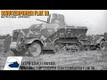 Rare WW2 Unic P107 Leichter Schutzenpanzer Flak 38 - leSPW U304(f) footage.