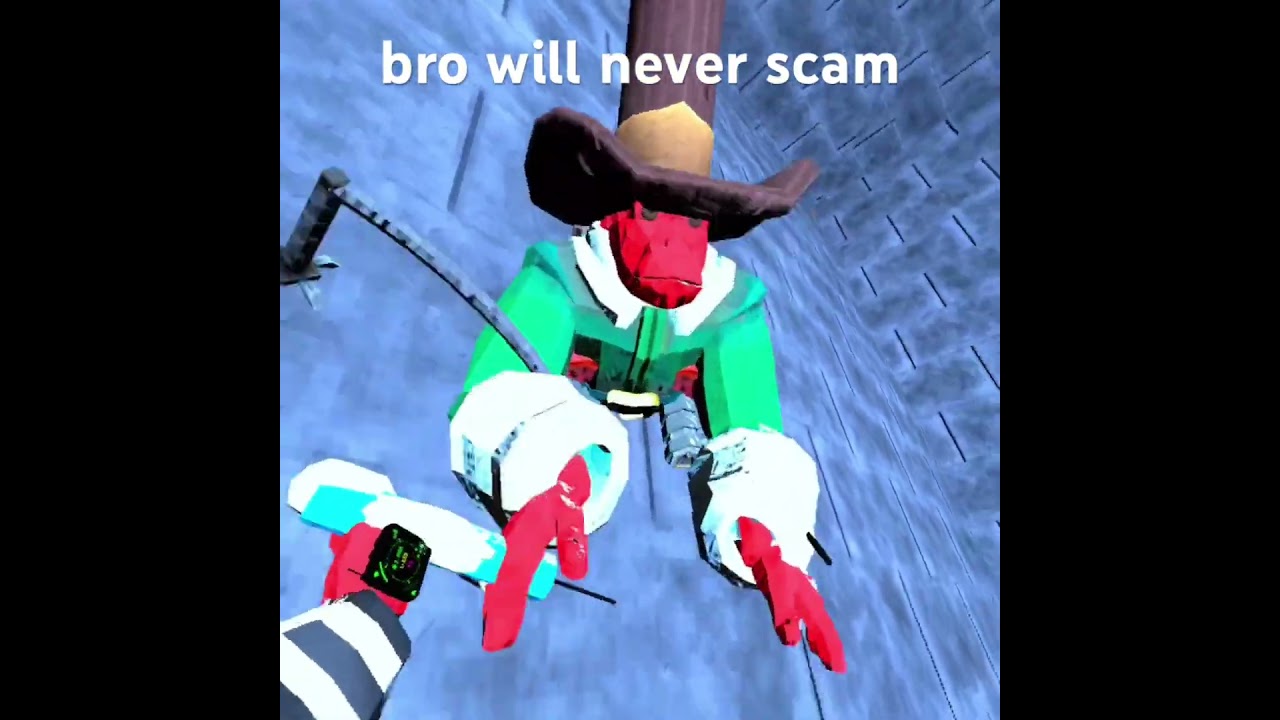 bro will never scam