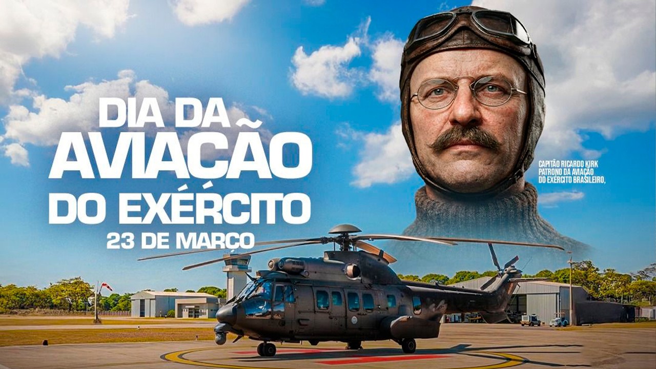 Exército Brasileiro celebra o Dia da Aviação