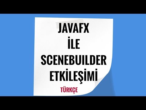 Video: JavaFX Scene Builder'ı nasıl kullanırım?