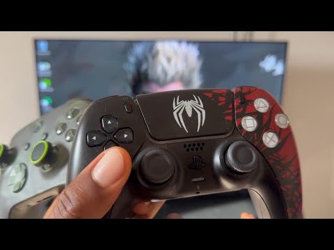 CONNECT PS5 AND XBOX WIRELESS CONTROLLER TO PC - ALL METHODS  TUTORIAL {QUICK & EASY}