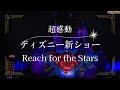 【新エンタメ】シンデレラ城で繰り広げられる感動のショー『Reach for the Stars』アップ中心