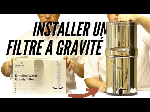 Filtre à Gravité 12 Litres British Berkefeld 2 à 4 Filtres