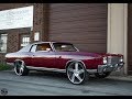Chicago Whips : 1970 Chevrolet Monte Carlo on 24" Staggered Wheels