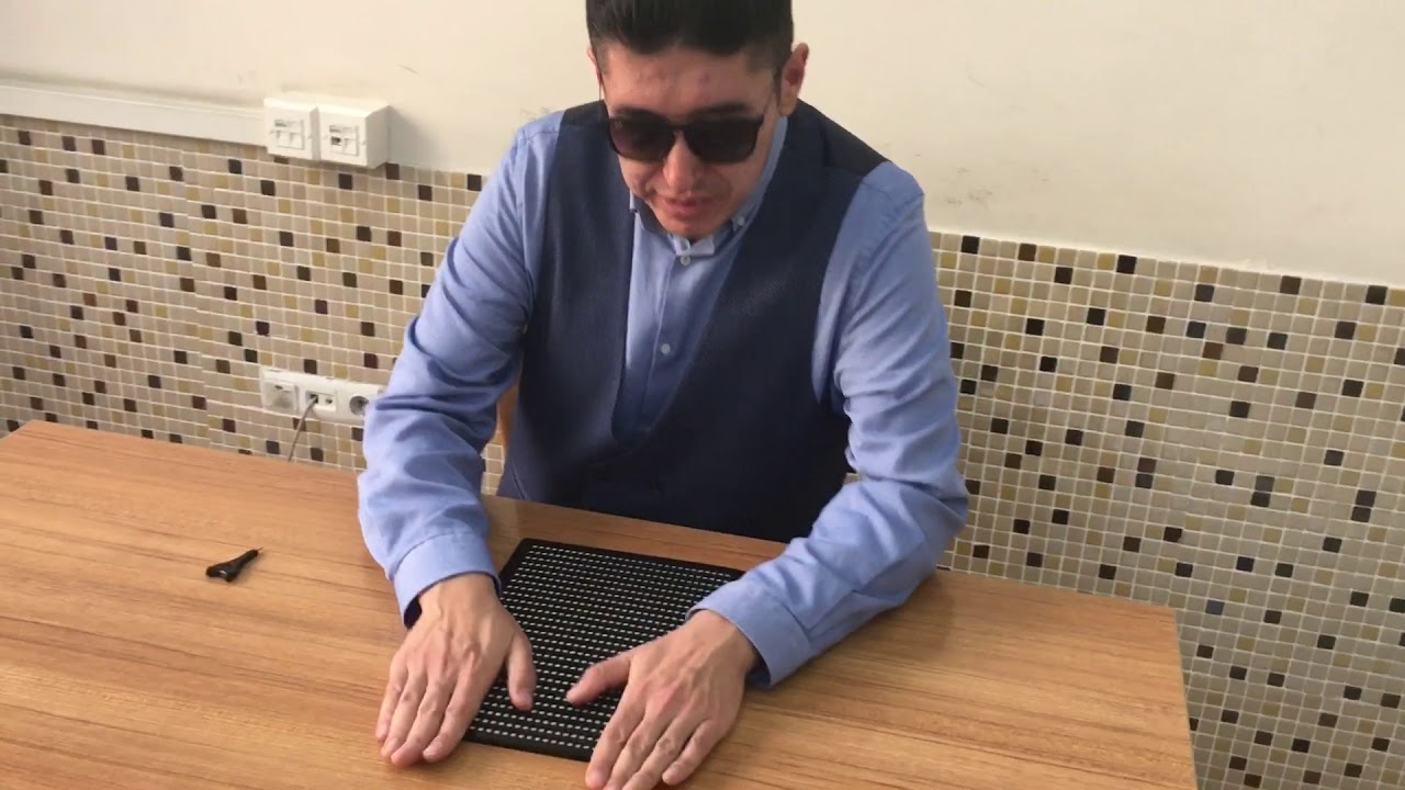 Kabartma(Braille)Yazı Dersi 1 Yazılışı