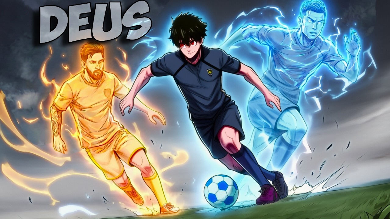 Todos Riam Dele, Até Ele Roubar as Habilidades dos DEUSES do Futebol e Destruir Todos