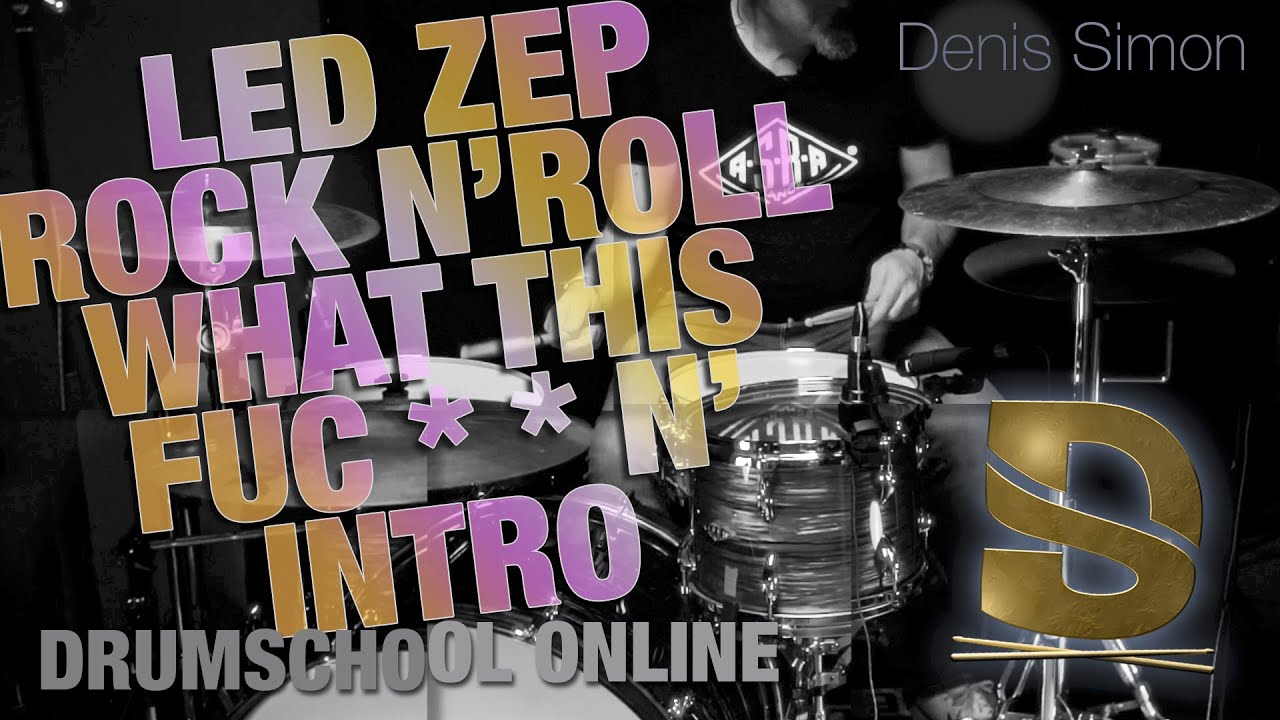 How to play Rock n' roll Intro of Led Zeppelin easily YouTube