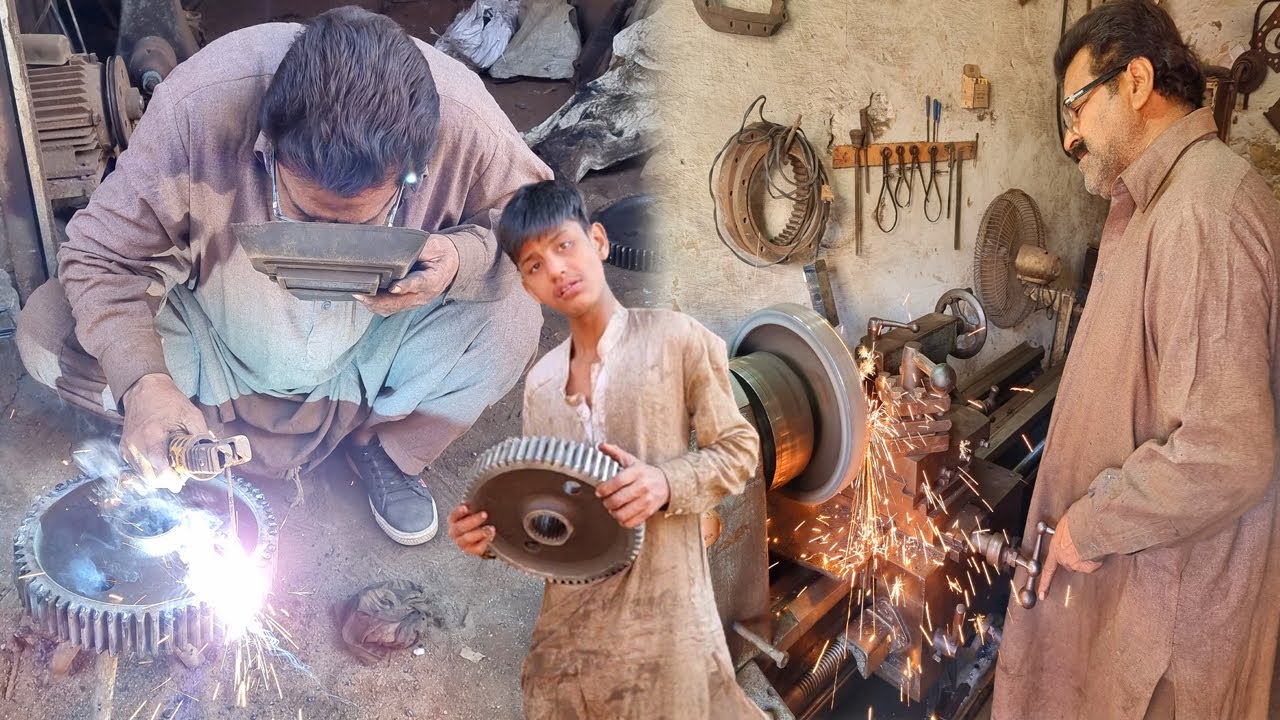 New Method of Rebuilding Broken Timing Gear in Local How to