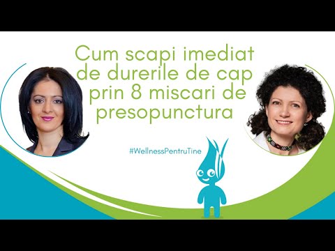 Cum scapi imediat de durerile de cap prin 8 miscari de presopunctura