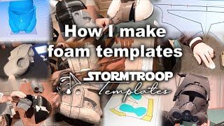How I make foam templates