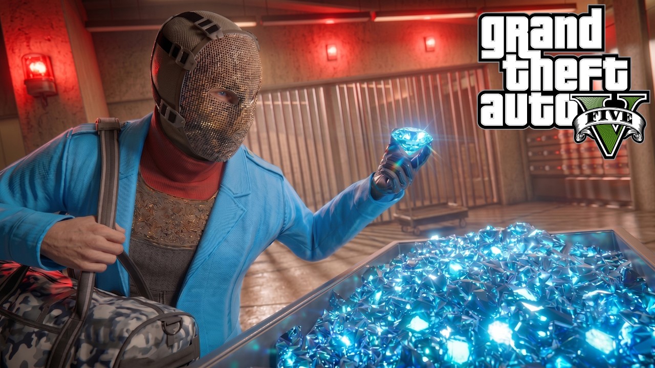 HEIST med DIAMANTER! // GTA 5 Online