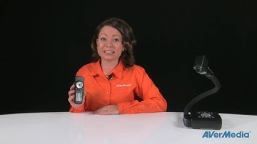 Part 5, CP Series Document Camera Training Video, Using your included Remote Control