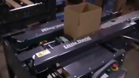 Little David SP-304R Bottom Only Semi-Auto Random Case Former in Factory | ProPac.com