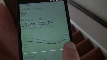 Raspberry Pi Heating Controller - Part 6 - Temperature Logging & Web Interface