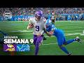 Resumen NFL Semana 9: Vikings vs. Lions 🏈 - Lo Mejor del Partido en Español